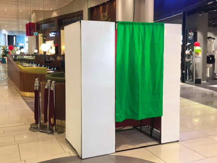 Komplett fotobås inkl. transport och montering