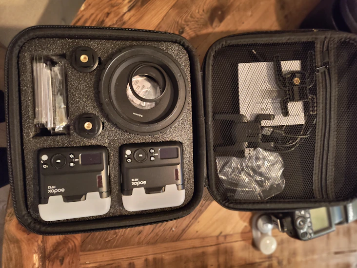 Godox mf-12 macro twin blixtkit