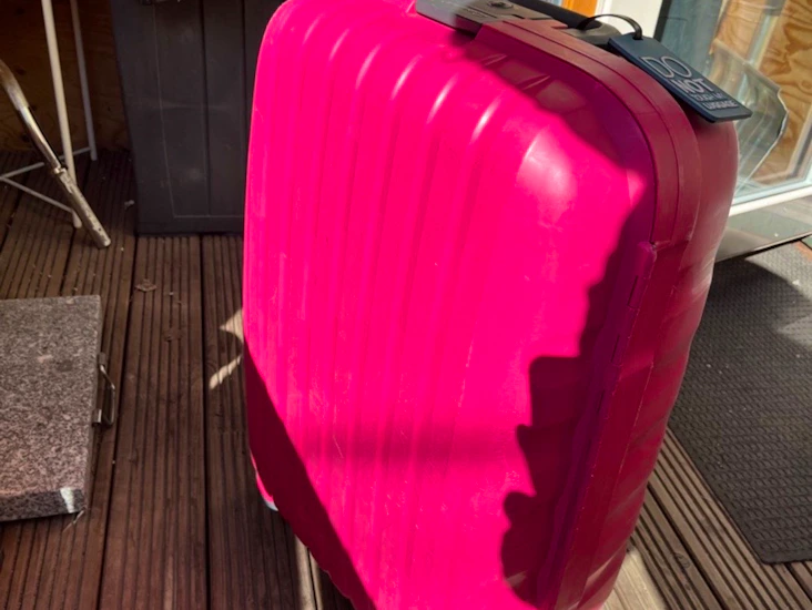 Cavalet rosa resväska 65 liter