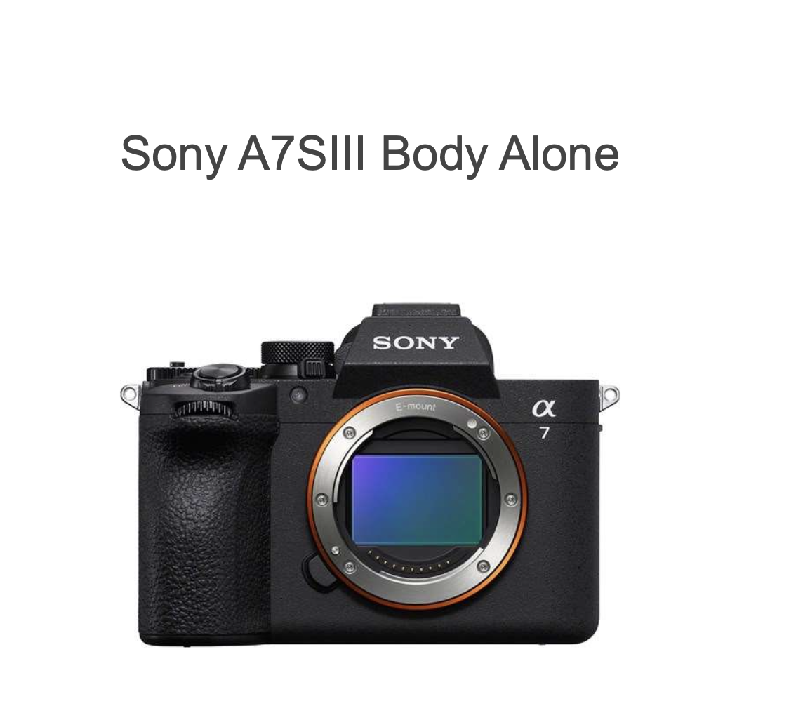 Sony a7siii body / sony a7s iii
