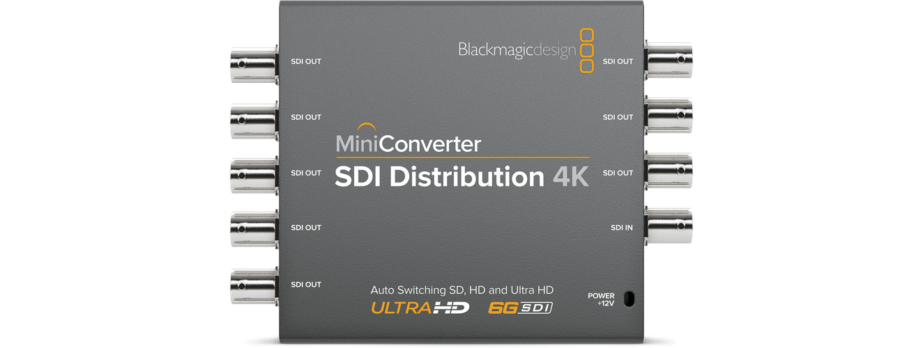 Blackmagic sdi distribution 4k