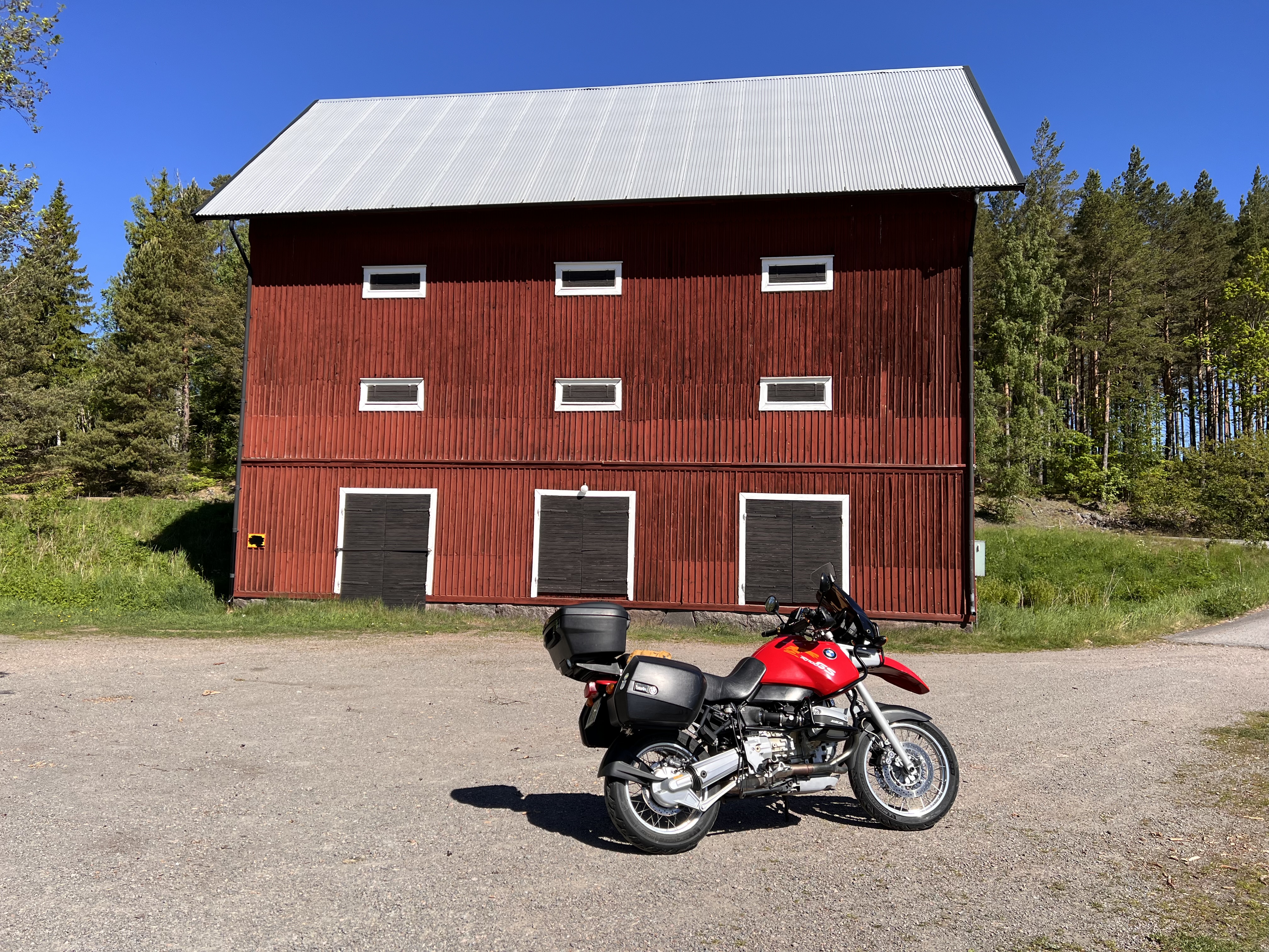 Motorcykel bmw r1100gs