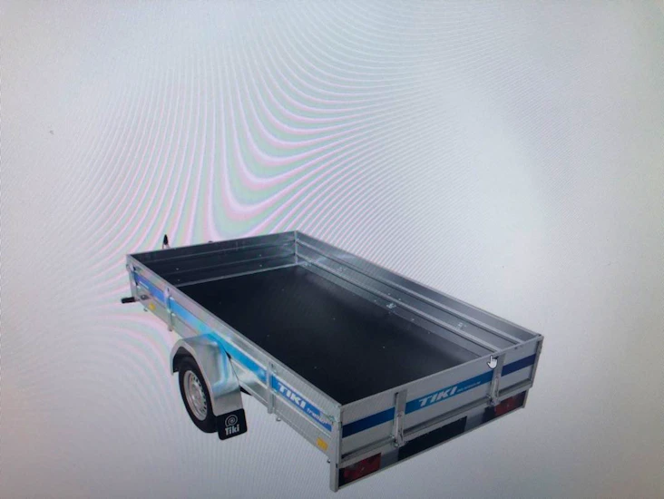 Tiki släpvagn 300*150 med tipp/höga lemmar