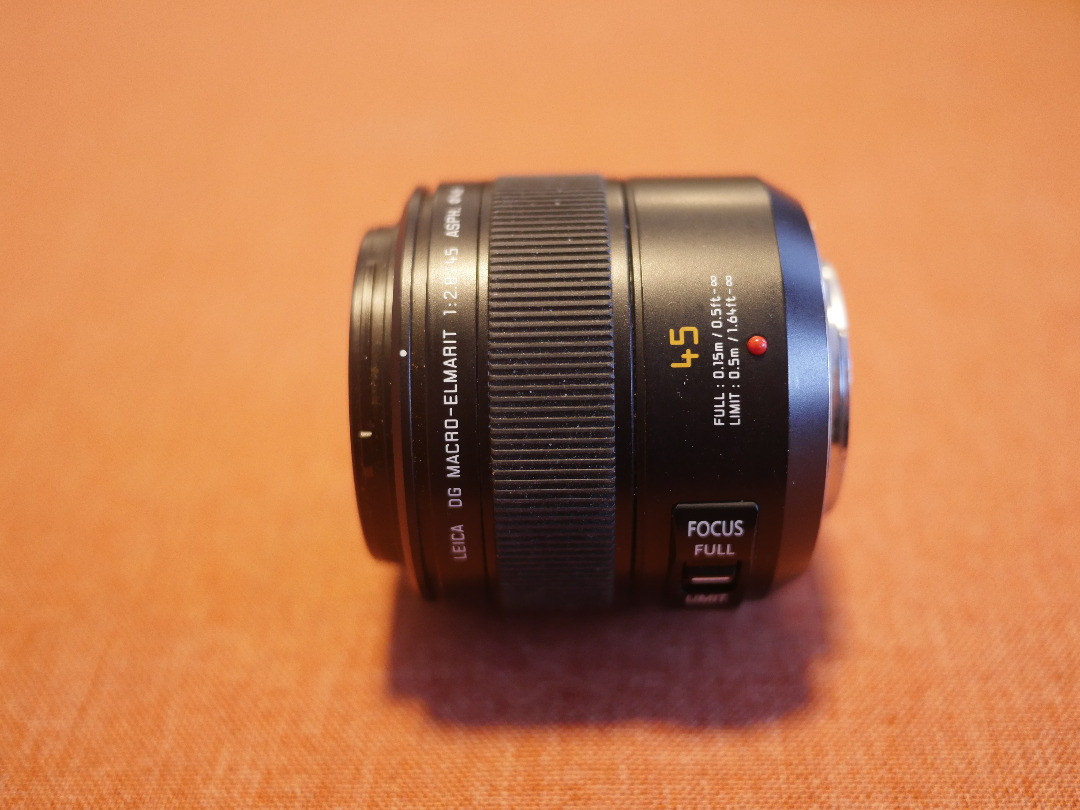 Macro objektiv micro 4/3 45 mm 1:2 