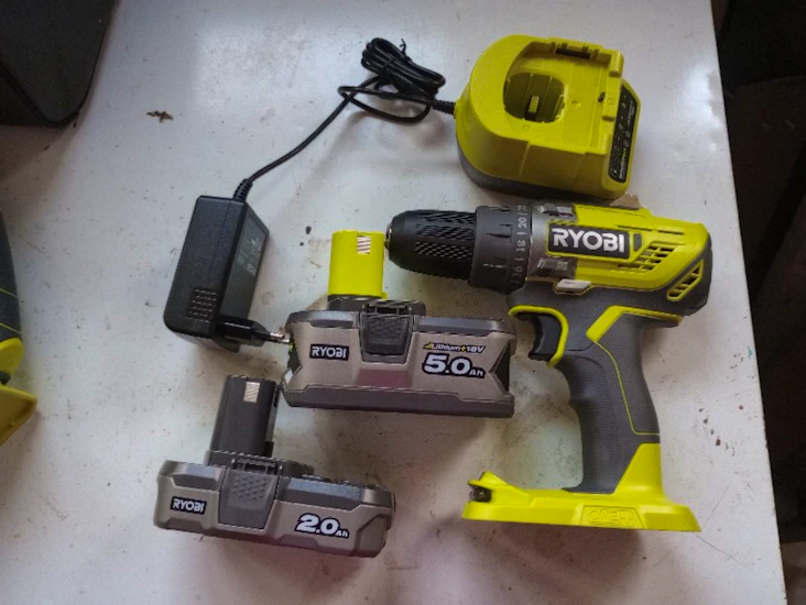 Ryobi borrskruvdragare (r18dd3)