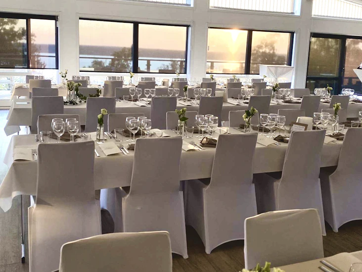 100st vita stolsöverdrag