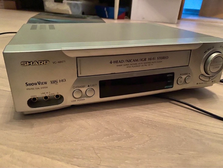 Vhs videobandspelare