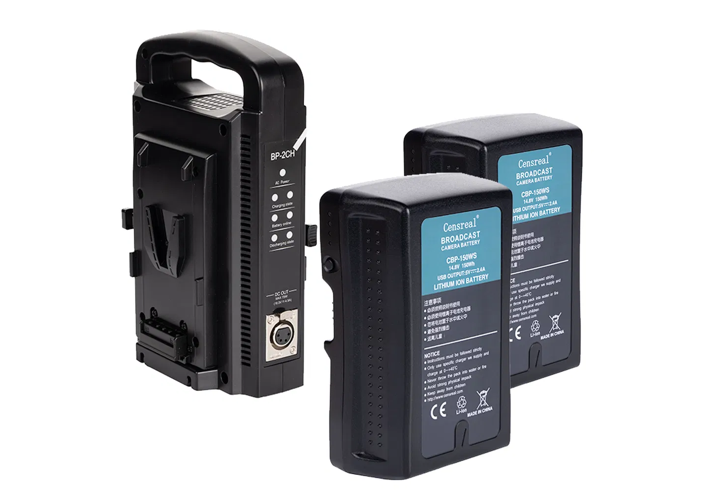 Batterier vlock 150wh 2-pack