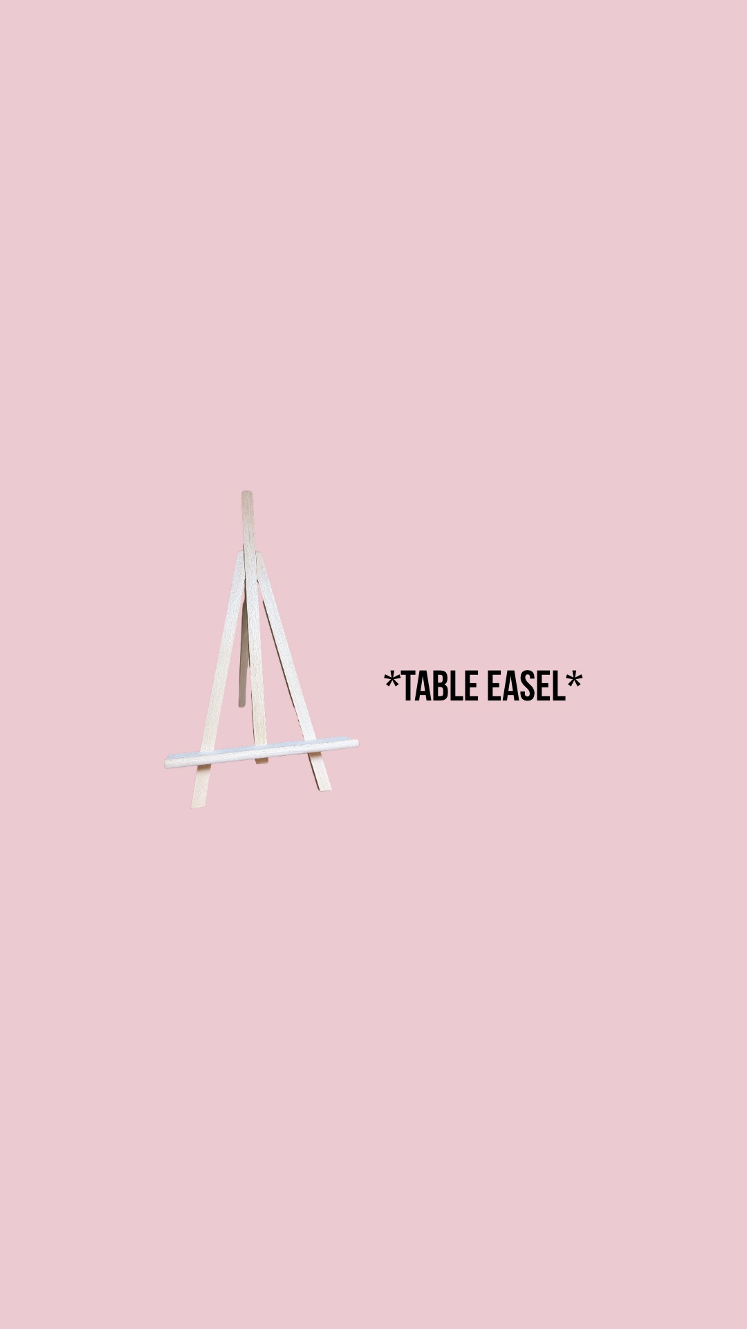 Table easel 