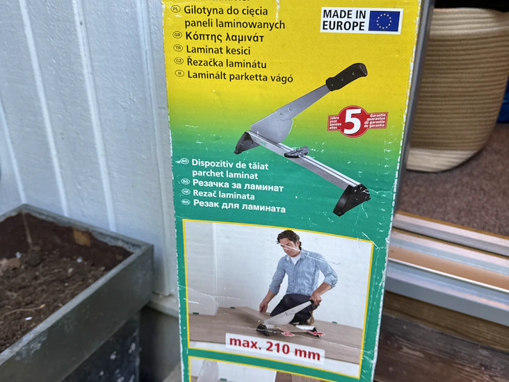 Wolfcraft lc-250 laminaattileikkuri