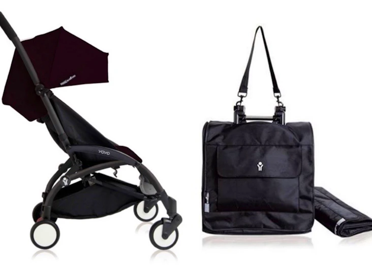 Babyzen yo-yo resevagn med ståbräda, handbagagee