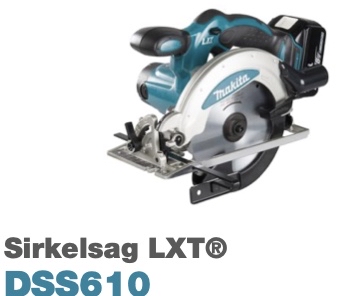 Sirkelsag lxt® dss610