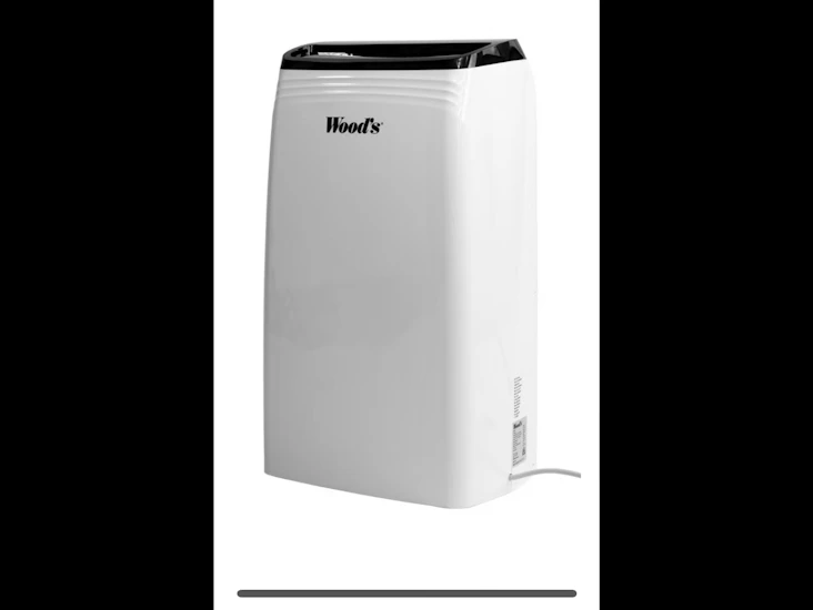 Woods mdk21 avfuktare med dammfilter, 70 m2