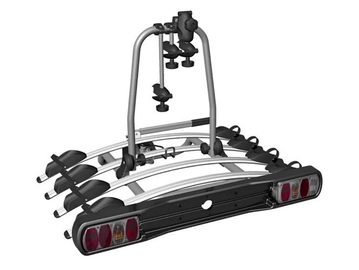 Cykelhållare för 4 cyklar - dragkrok