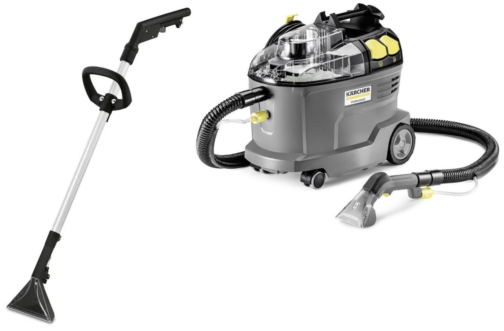 Toppmodell kärcher puzzi 8/1 – profesjonell sofa, teppe og tekstilrenser.