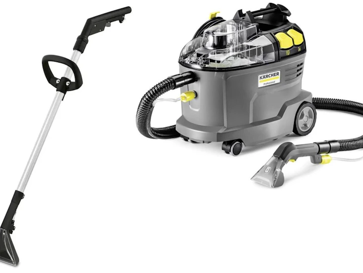 Toppmodell kärcher puzzi 8/1 – profesjonell sofa, teppe og tekstilrenser.