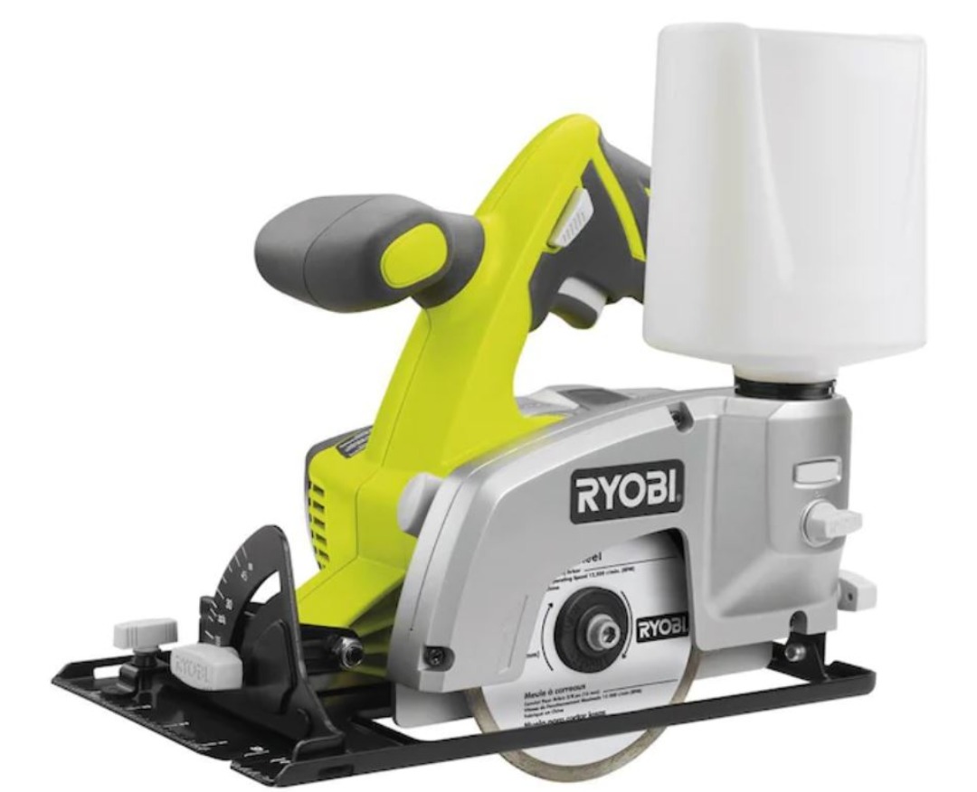 Ryobi batteridrevet flisesag