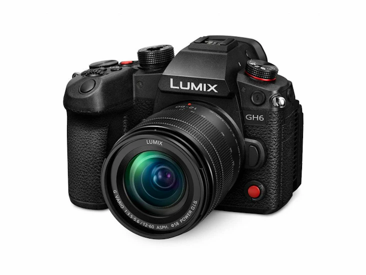 Panasonic lumix gh6 med linse