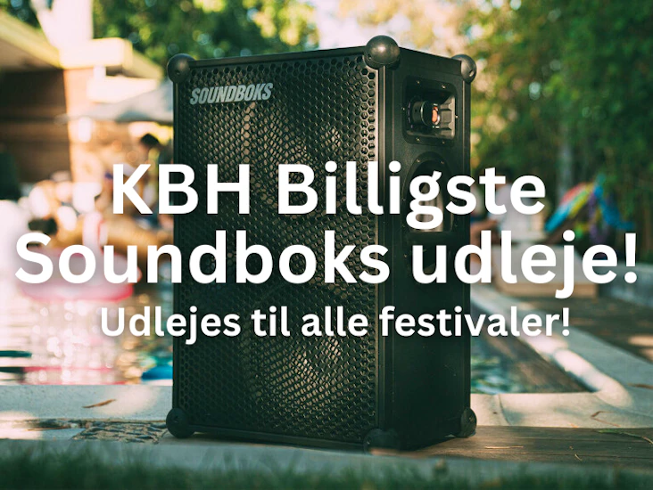 Billig soundboks udlejning!