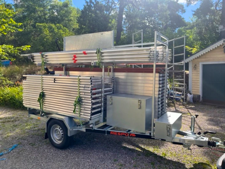 Ställningsvagn 114kvm