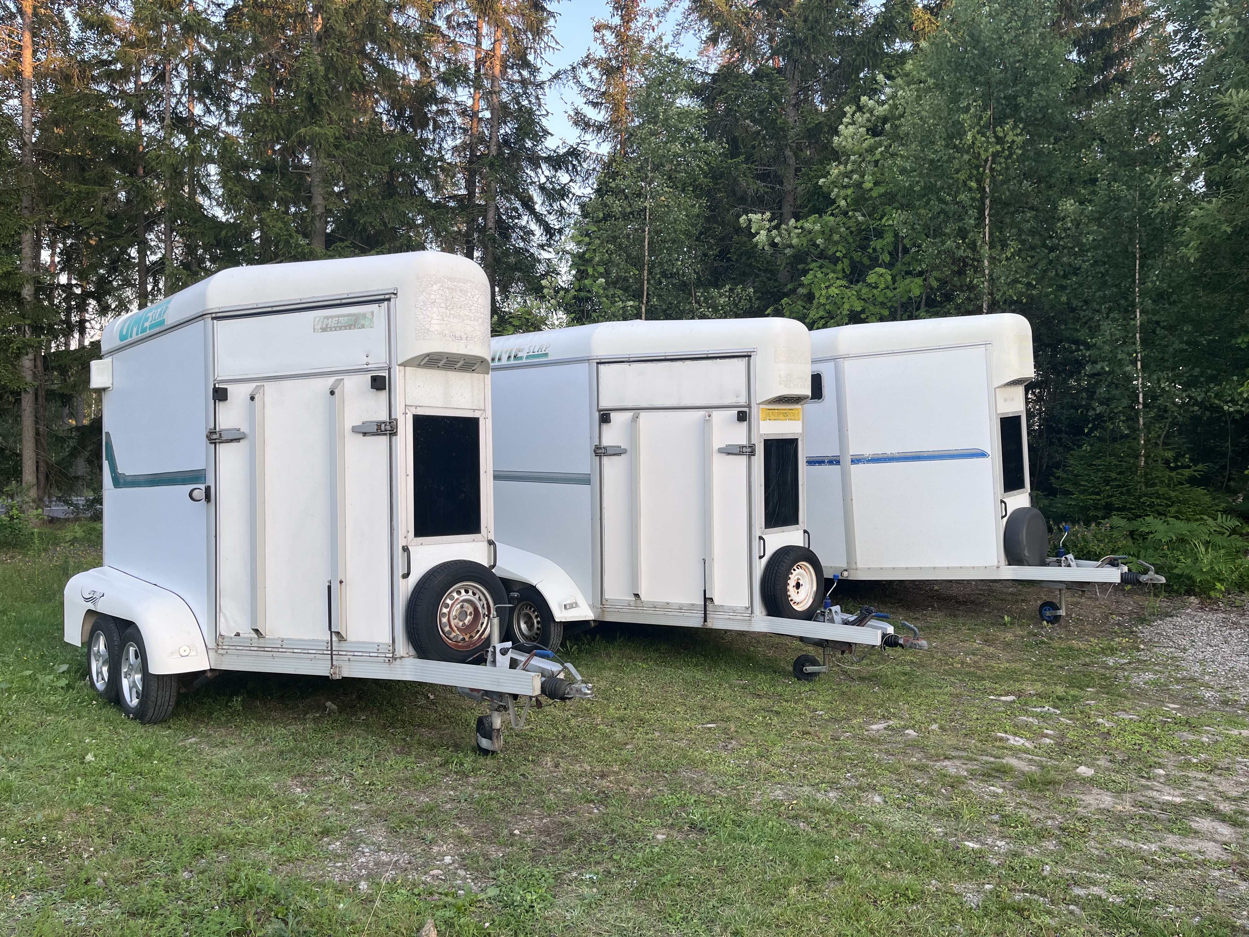 Hästtransporter uthyres olika totalvikter