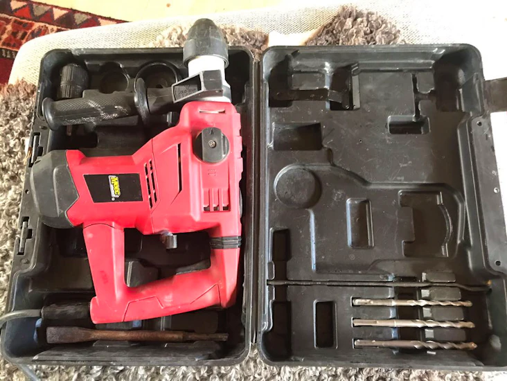 Meec borrhammare med tillbehör