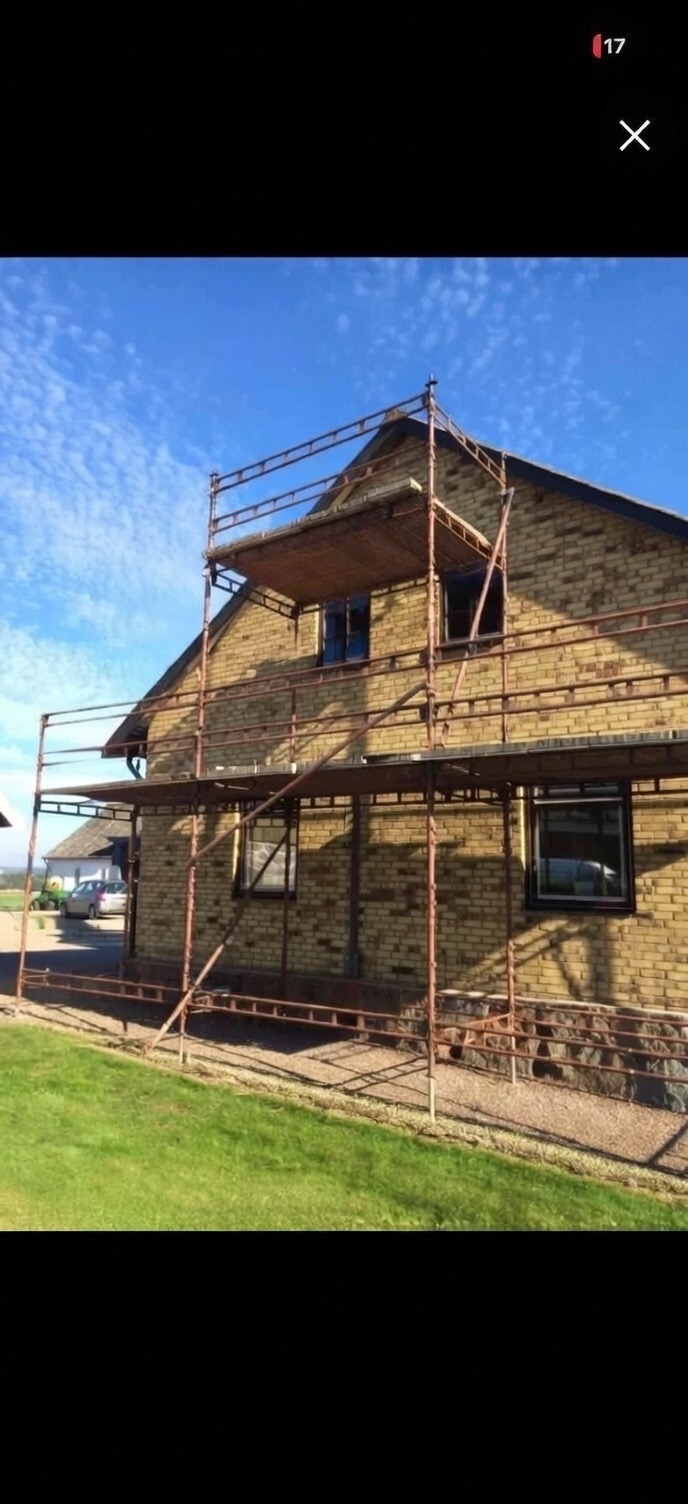 Haki byggställning 4 sektioner