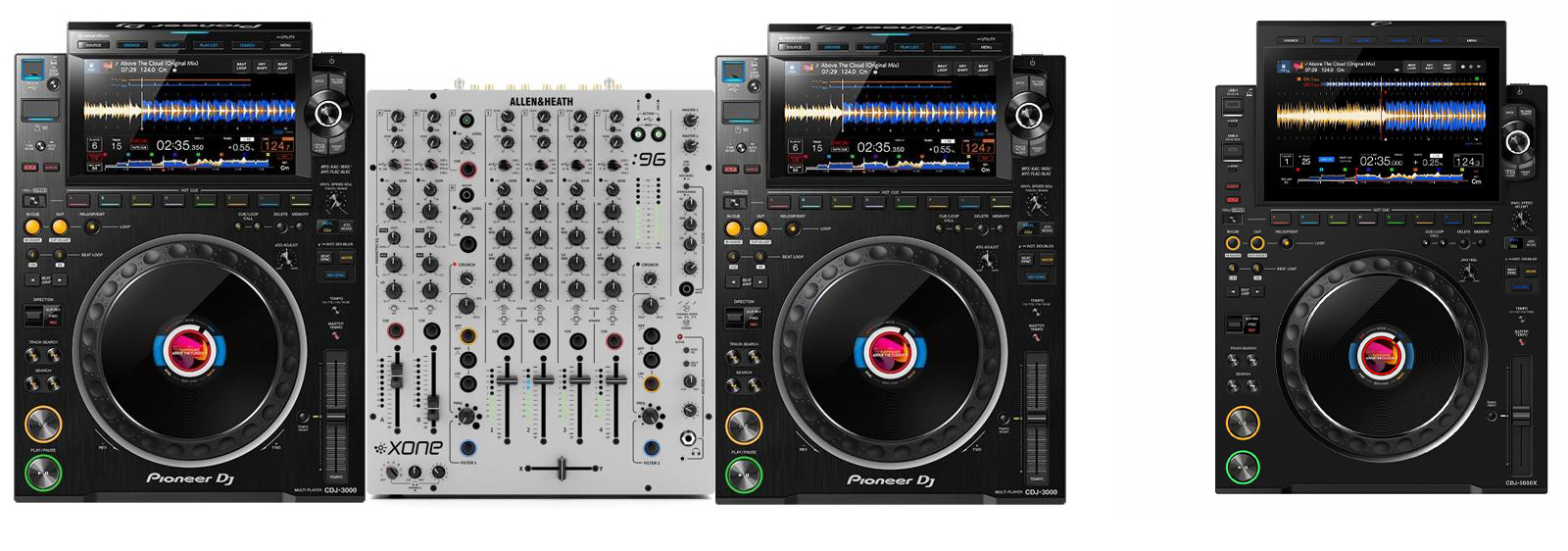 3x cdj3000 and xone 96