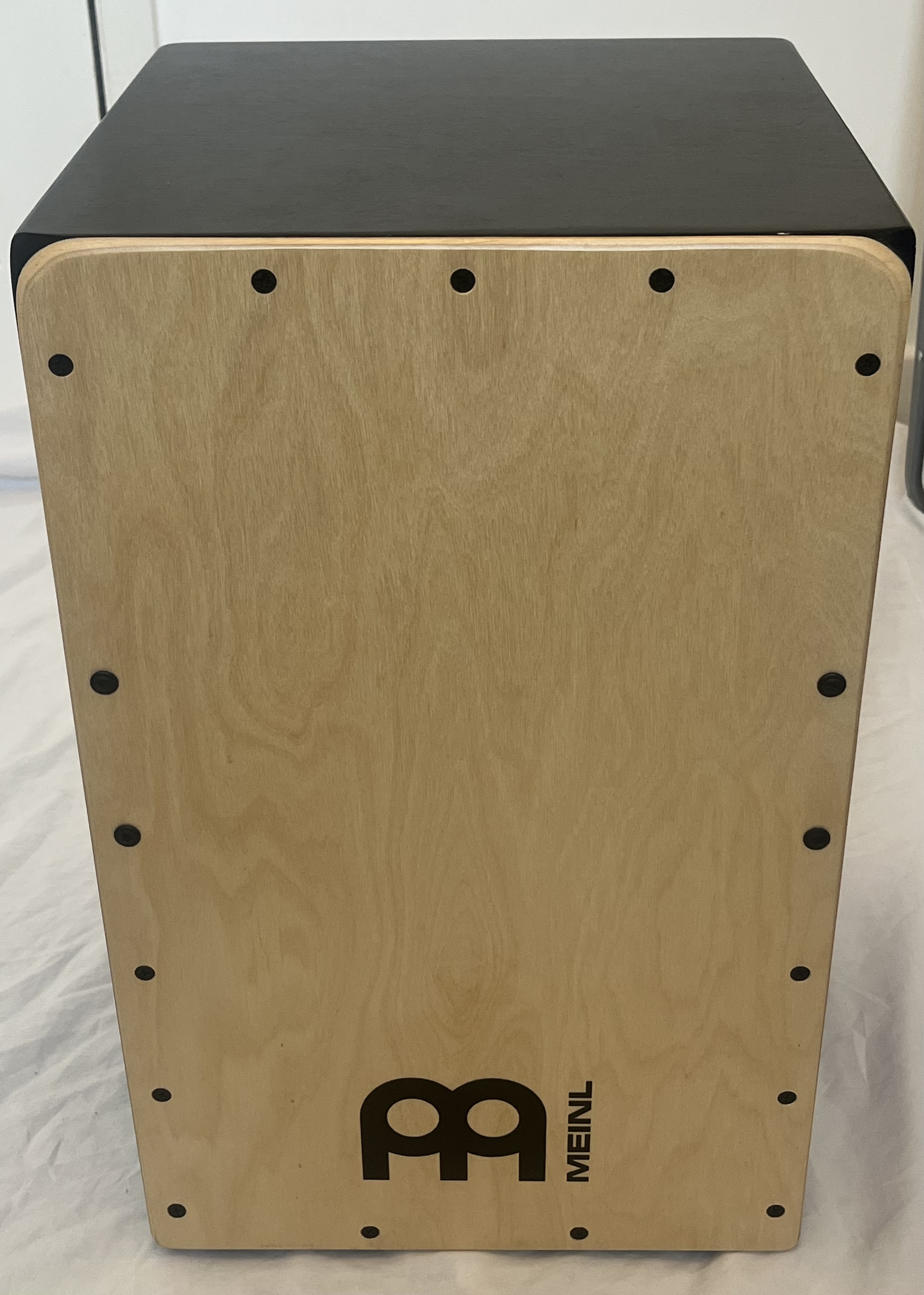 Meinl cajon with jack lead pickup plus hardcase