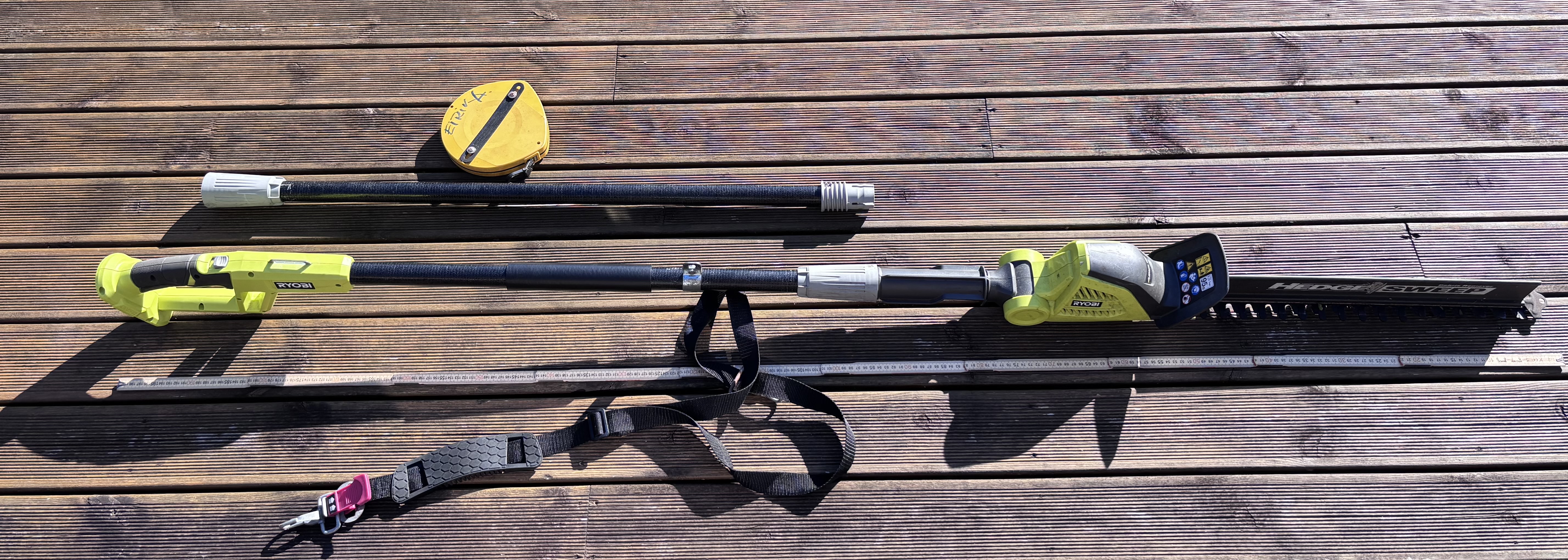 Ryobi hekksaks 2,5 meter – til leie