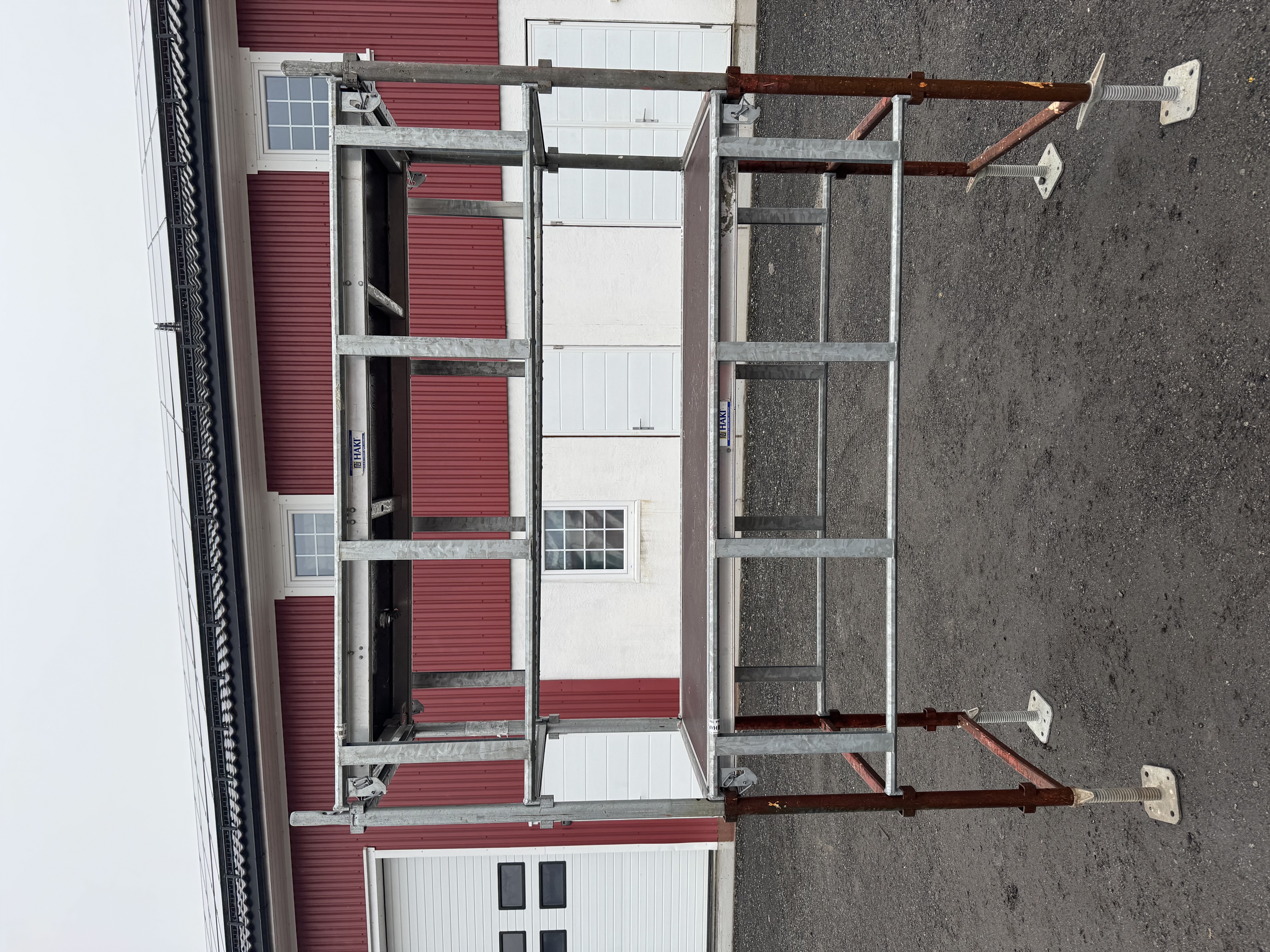 Haki stillas 190 cm bredde– superenkelt & selvbetjent! 🏗️