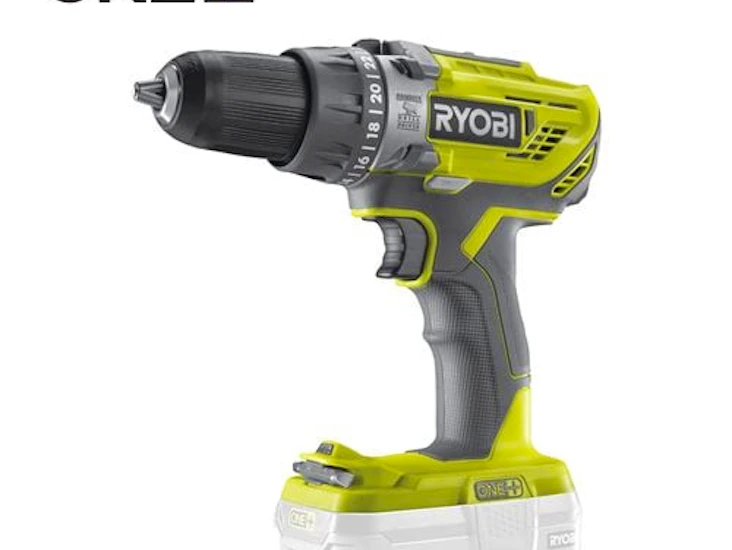 Akkuporakone ryobi r18pd3-0, akku ja laturi