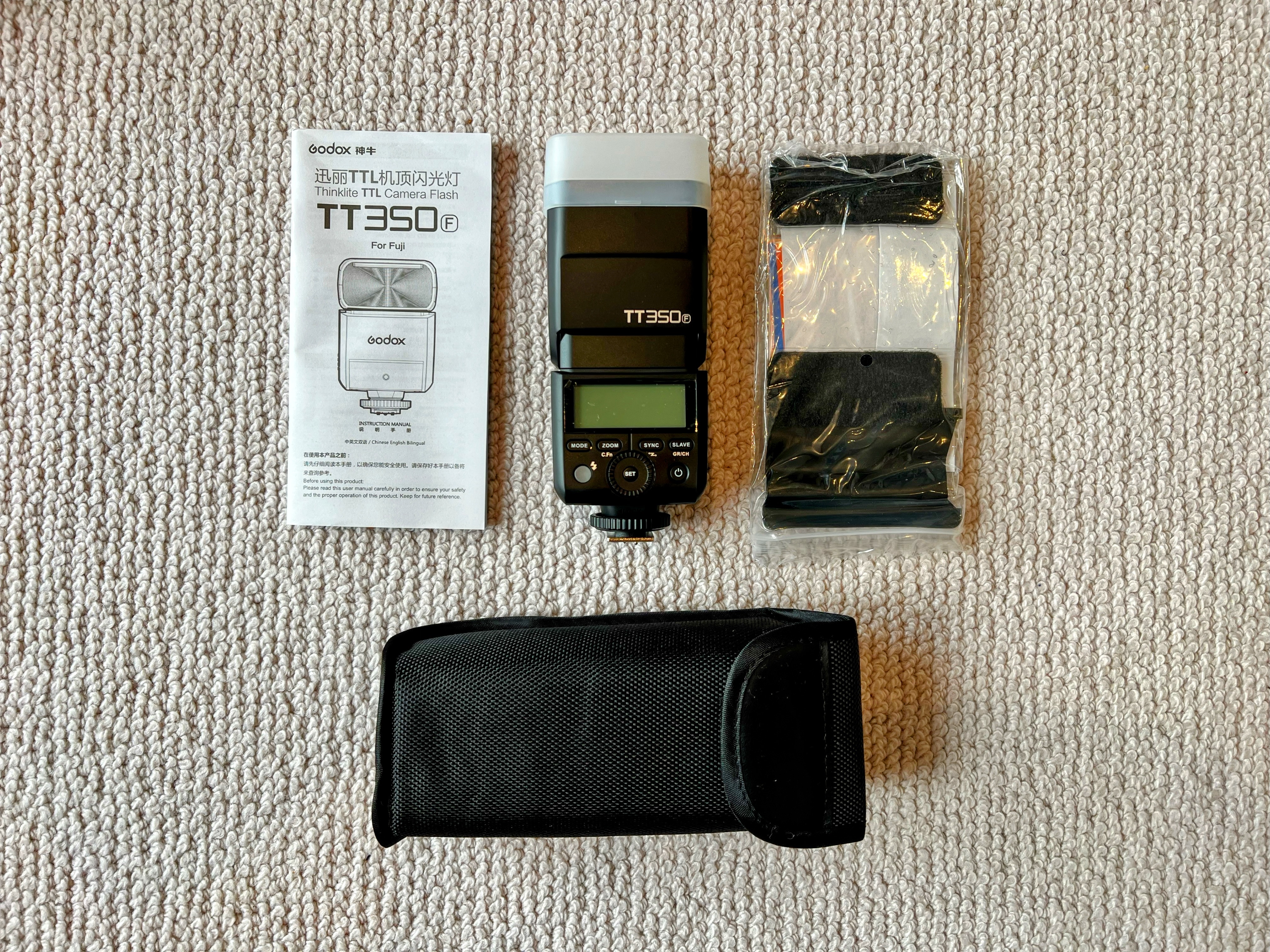 Godox thinklite ttl tt350f flash for fujifilm