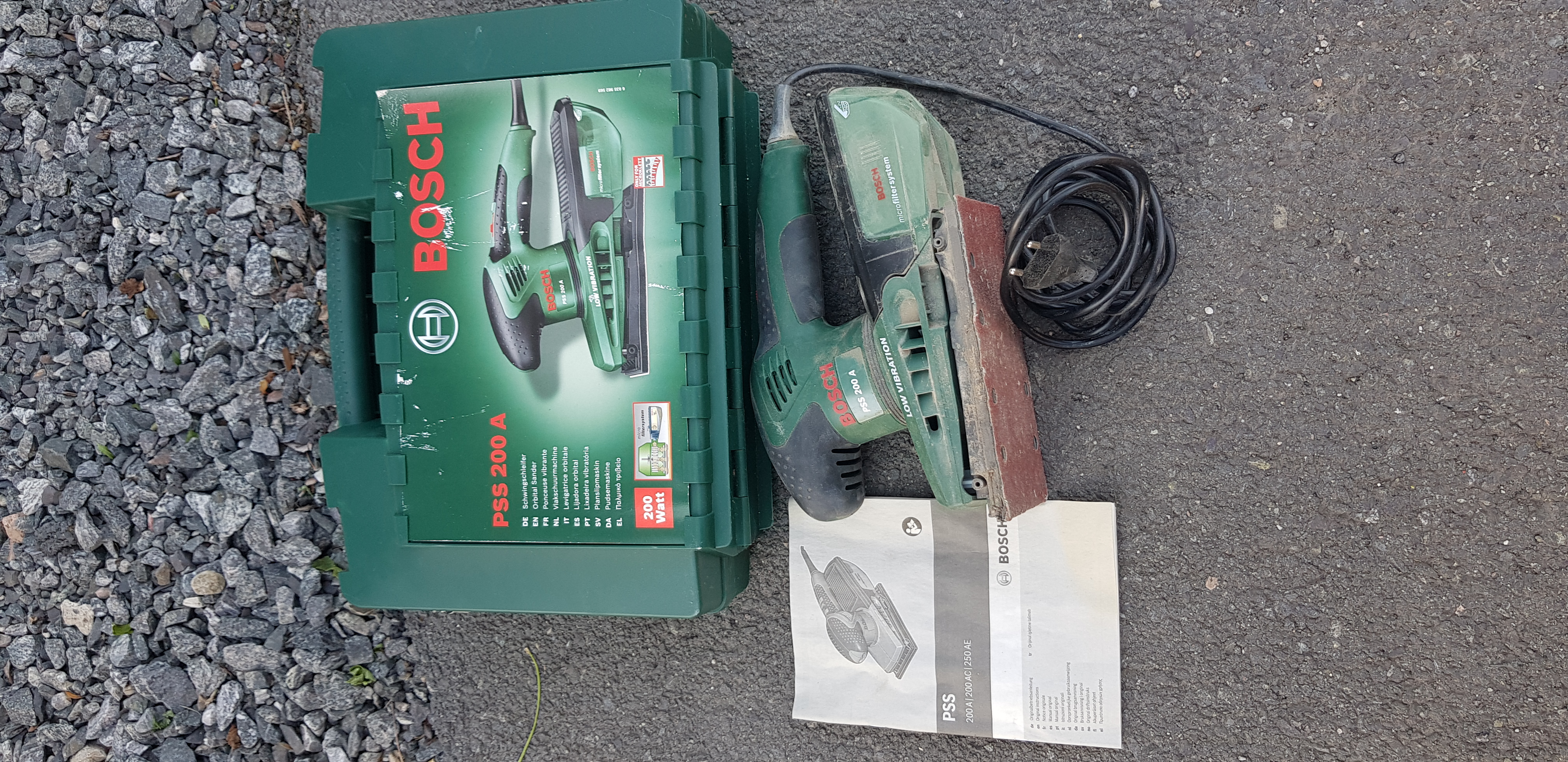 Bosch plansliper pss 200a