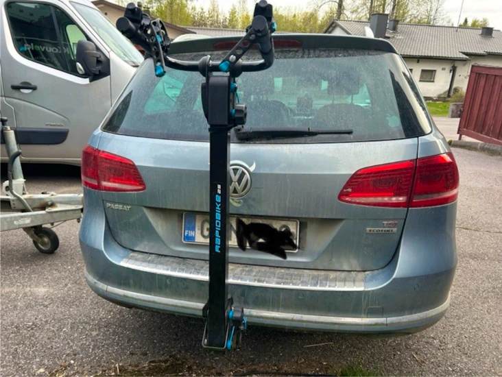 Kahden pyörän teline