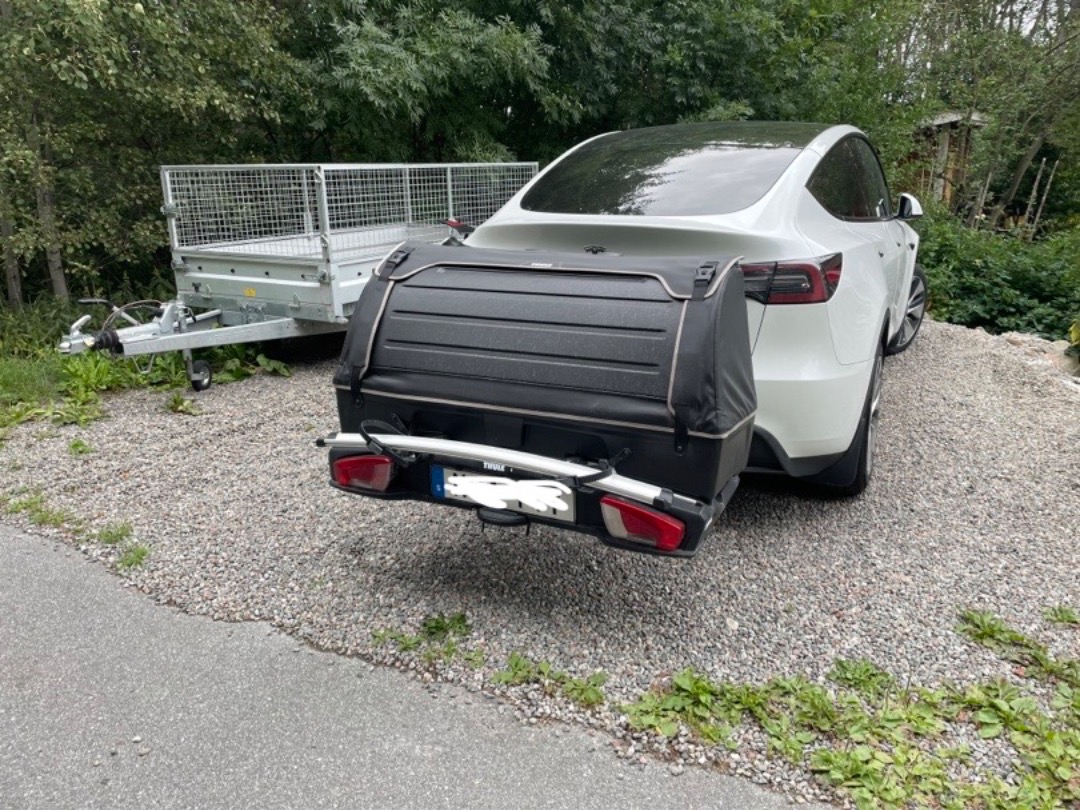 Thule velosace + backspace