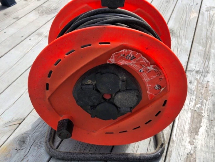 Kabeltrommel 40m jordet