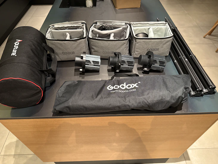 Colbor cl60 og cl60r studio/video lys