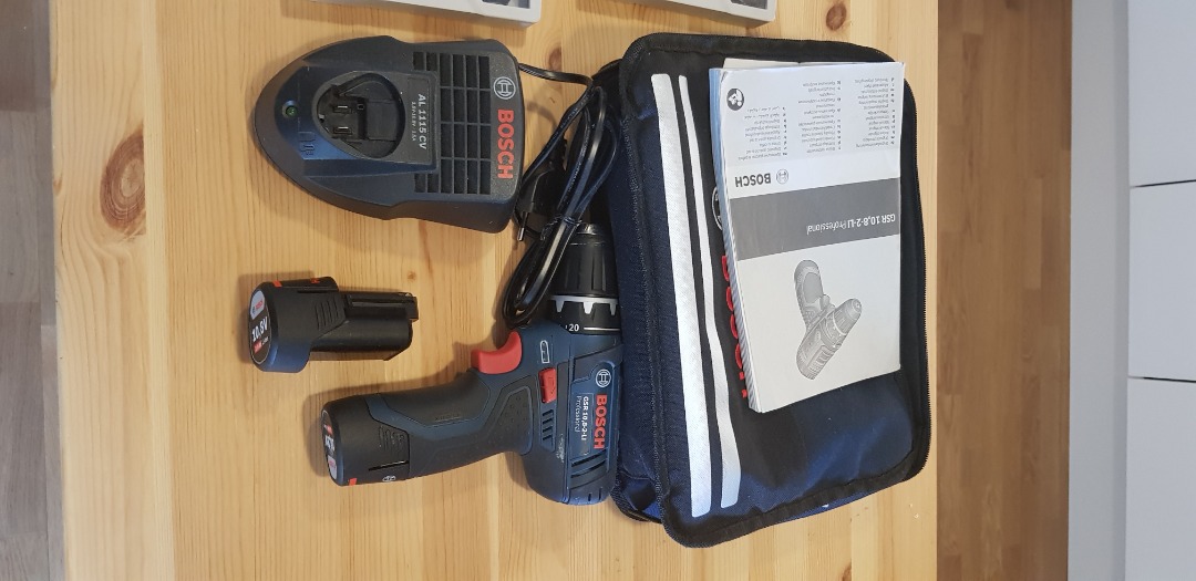 Bosch blå - dril/skrutrekker