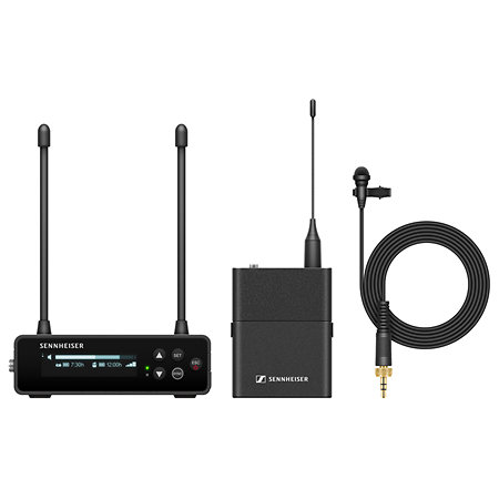 Sennheiser trådløs mygg- og bøylemikrofon-system – opp til 100 meters rekkevidde – plug-and-play!