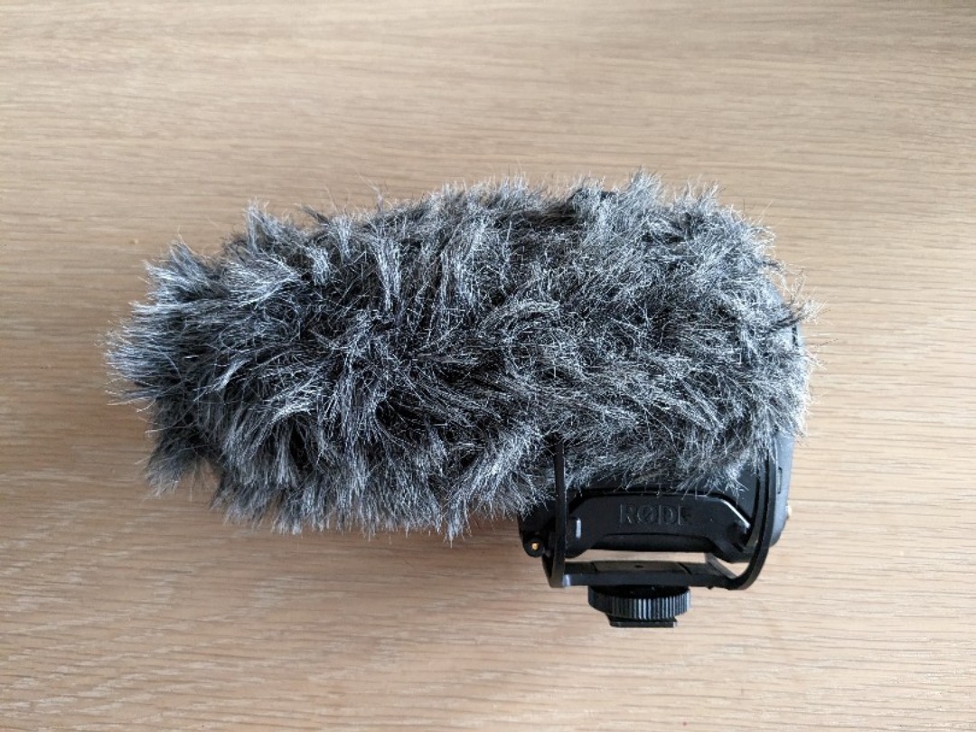 Røde videomic pro plus (med vindpels)