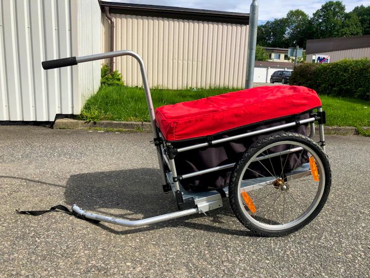 Lätt och smidig cykelvagn