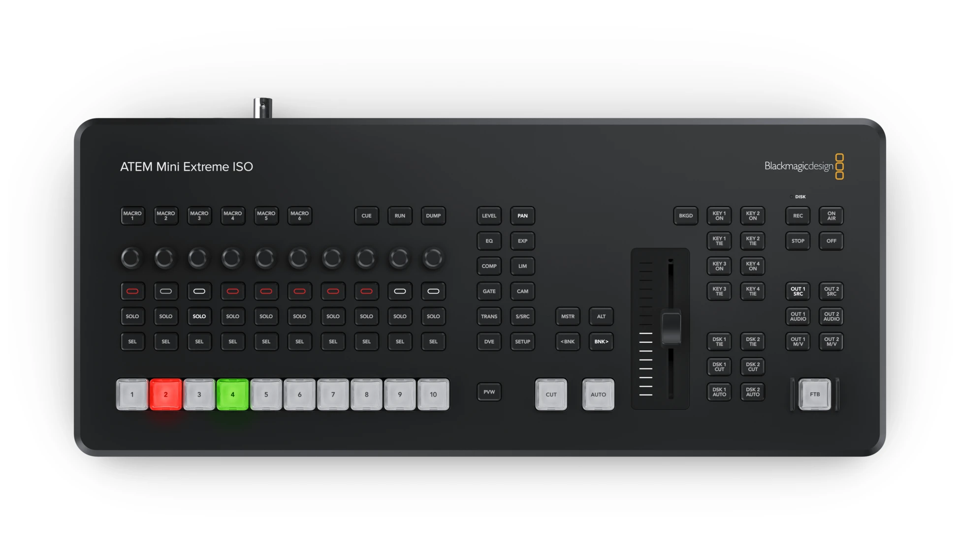 Atem mini extreme iso g2 ( 8 channel hdmi video switcher) + 1tb ssd for live streaming and podcast