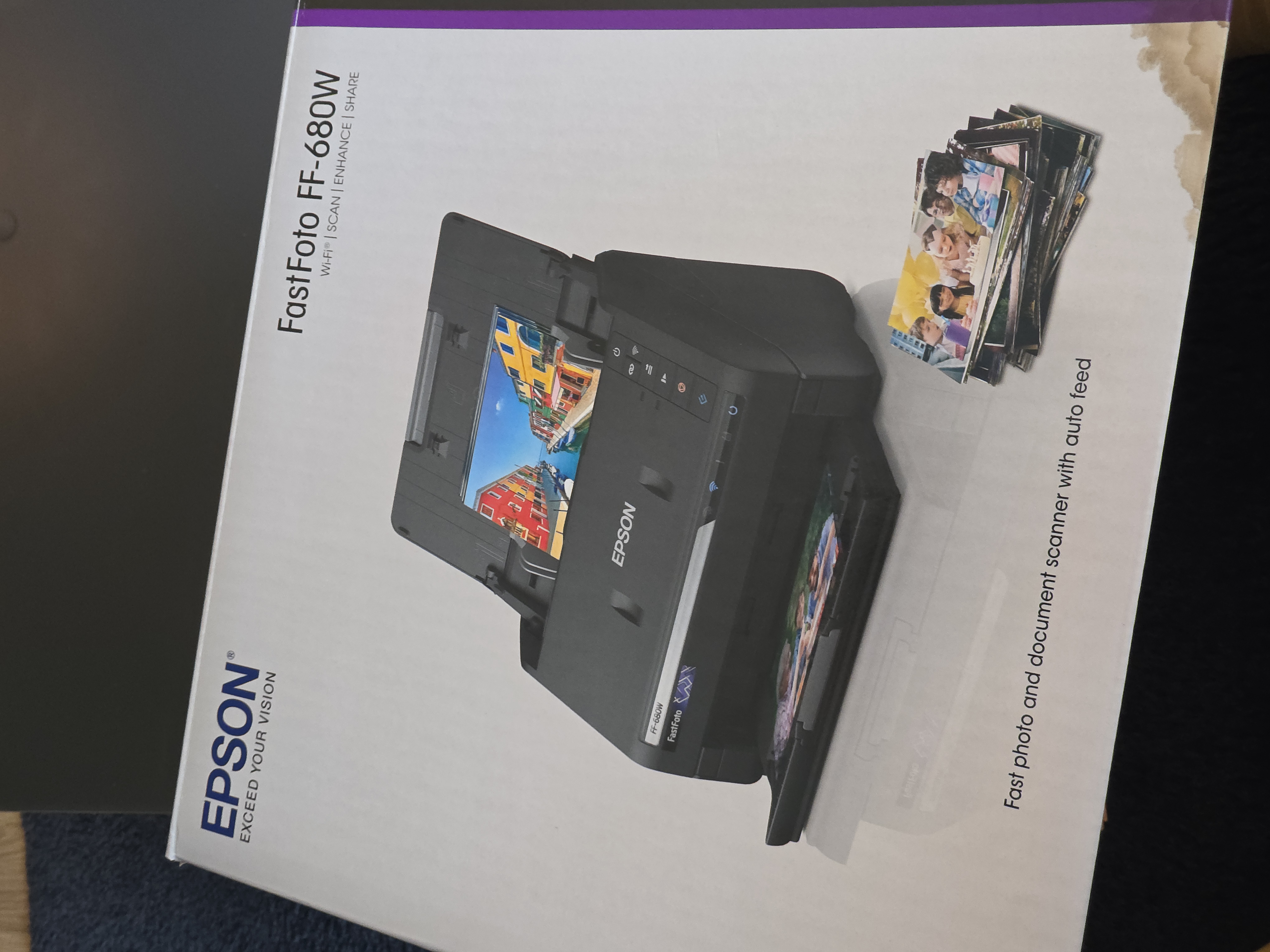 Fastfoto ff-680w - fotoskanner med arkmater