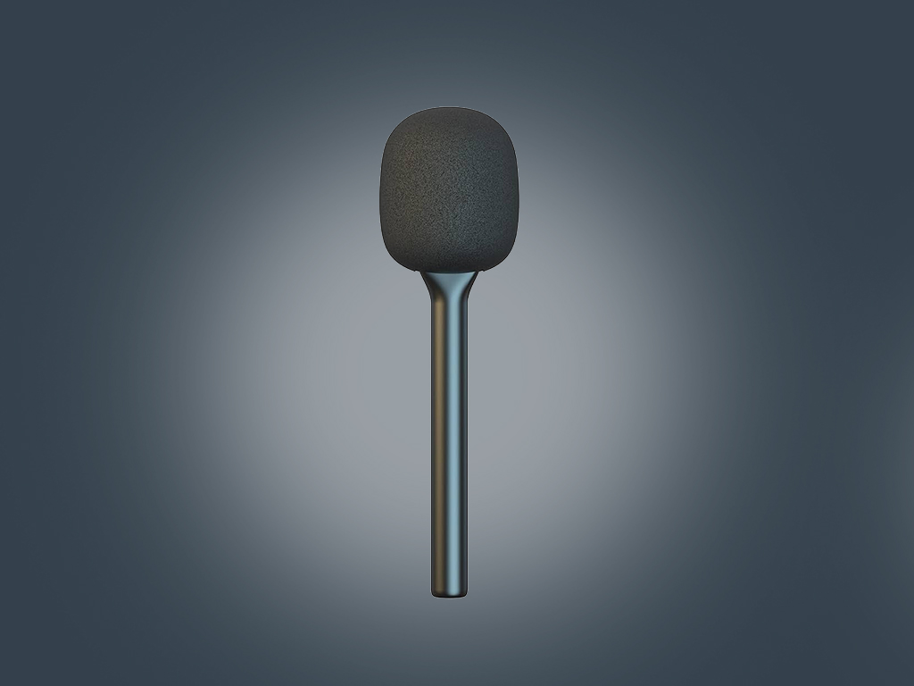 Universal microphone holder for wireless microphone 