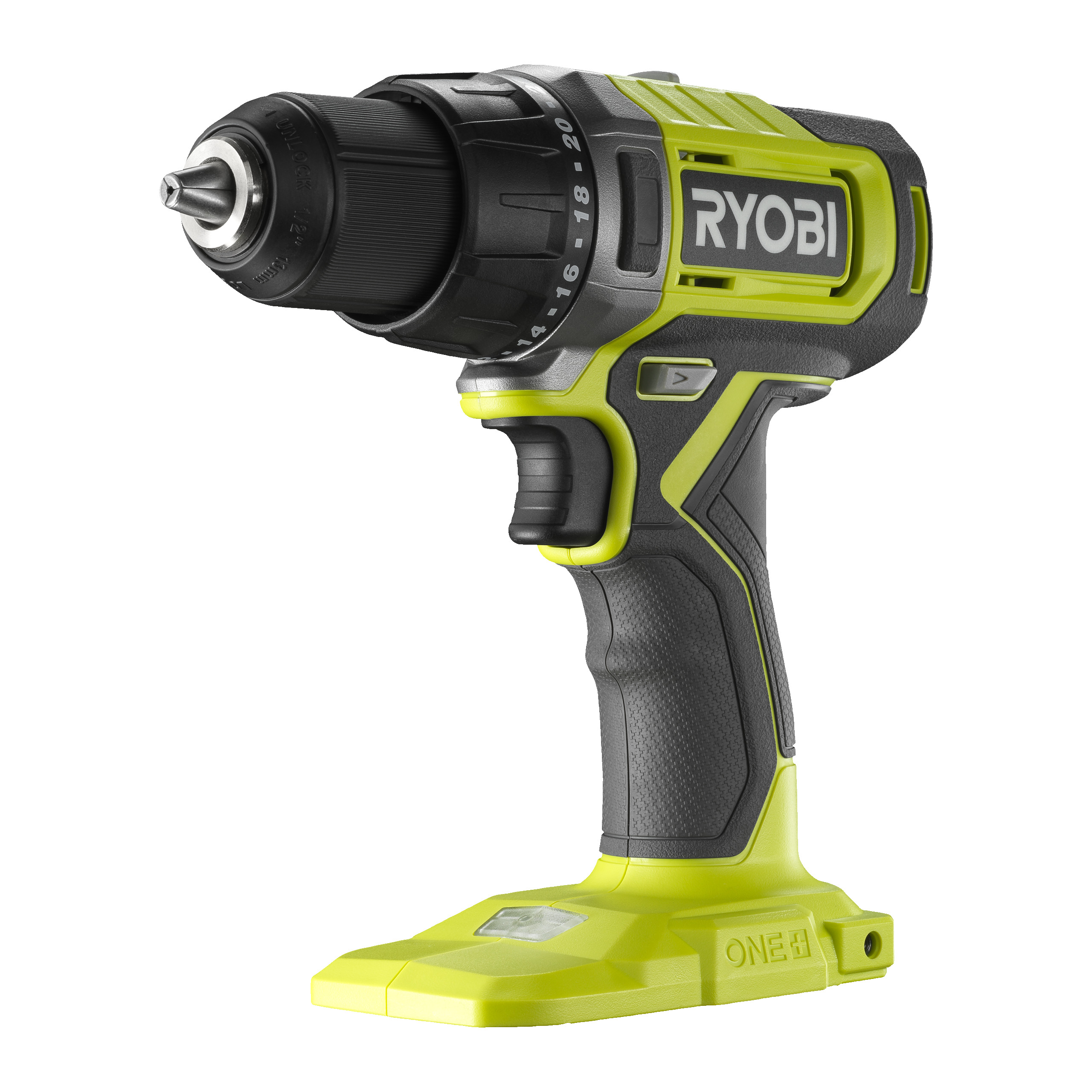 Ryobi one+ 18v bor-/skrutrekker med bits