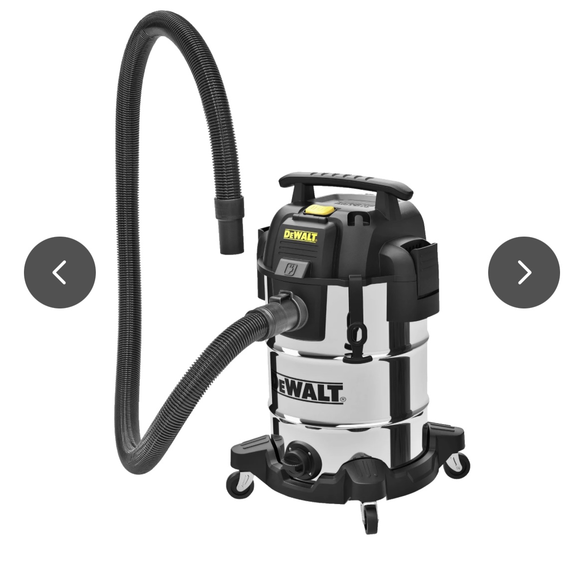 Dewalt grovstøvsuger 30l