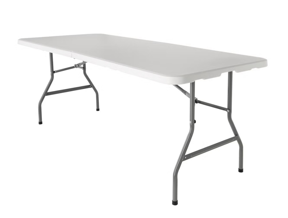 Sammenleggbart bord (klappbord) til 6–8 personer