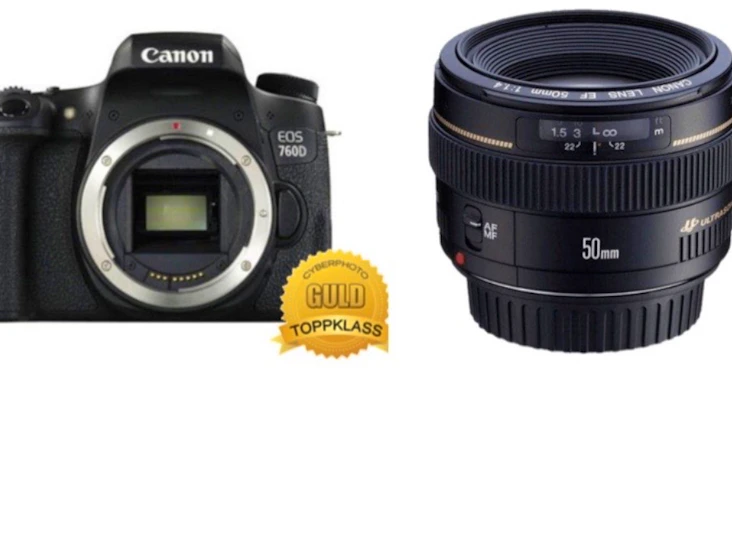 Canon eos 760d + canon ef 50mm f/1,4 usm