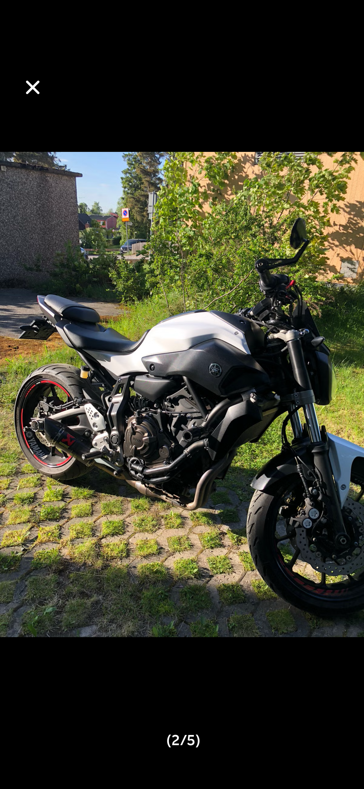 Yamaha mt-07 a2 2017